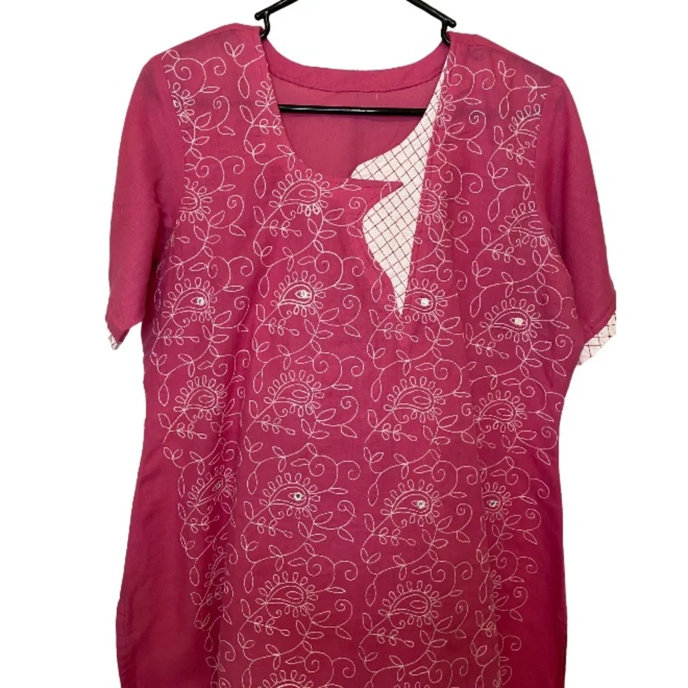 Pink Indian 3 Piece Salwar Kameez/ Punjabi - Picture 2 of 13
